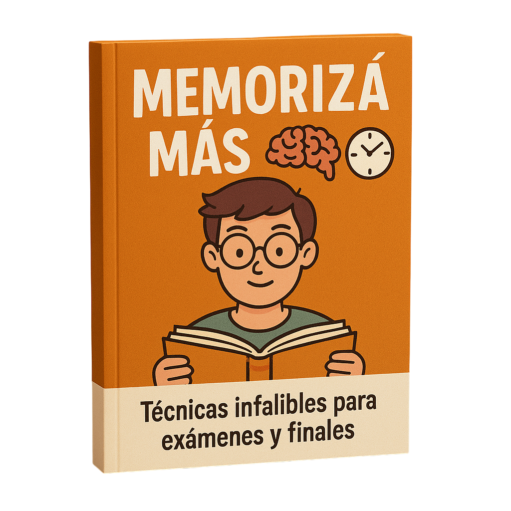MEMORIZÁ MÁS EN MENOS TIEMPO: Técnicas infalibles para exámenes y finales