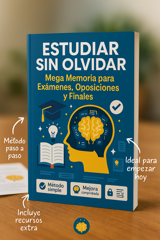 Estudiar sin Olvidar - Mega memoria para examenes, oposiciones y Finales