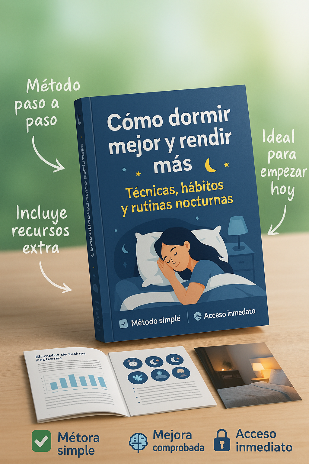 Cómo dormir mejor y rendir más: Técnicas, hábitos y rutinas nocturnas