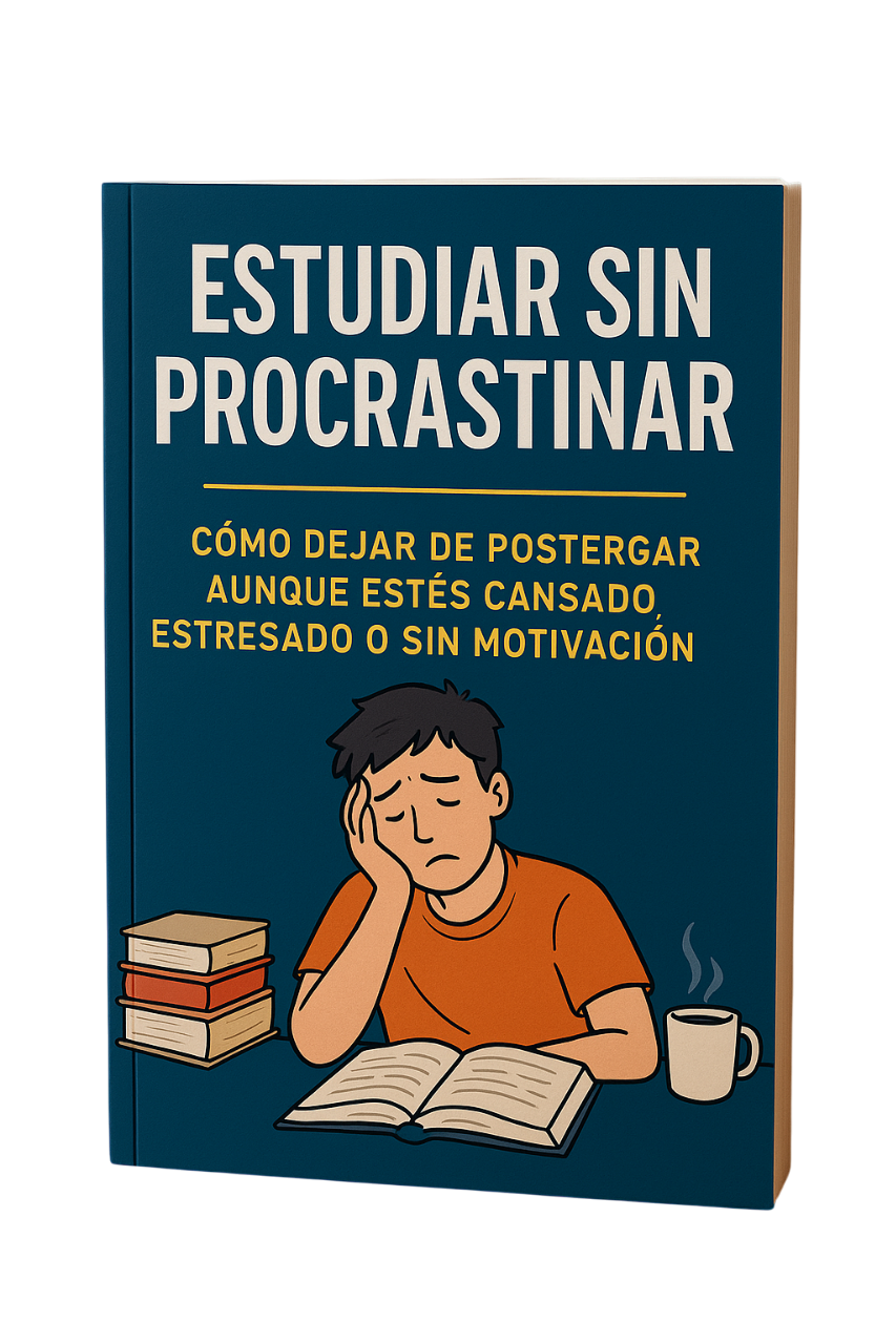 Estudiar sin Procrastinar: Cómo dejar de postergar aunque estés cansado, estresado o sin motivación