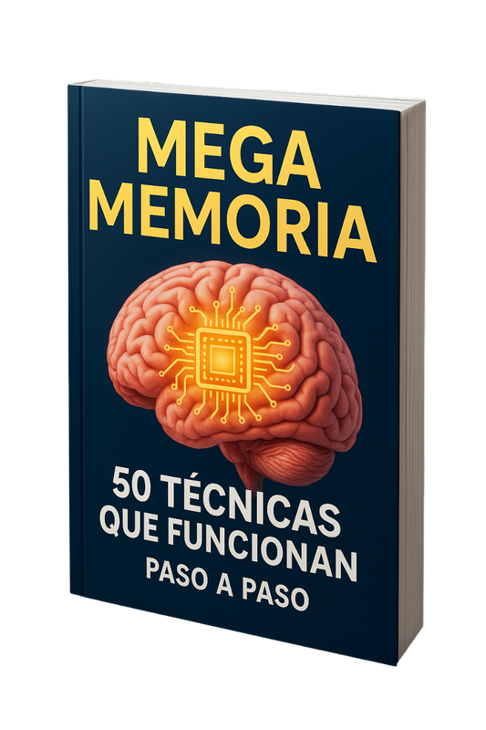 Mega Memoria: 50 Técnicas que Funcionan, paso a paso