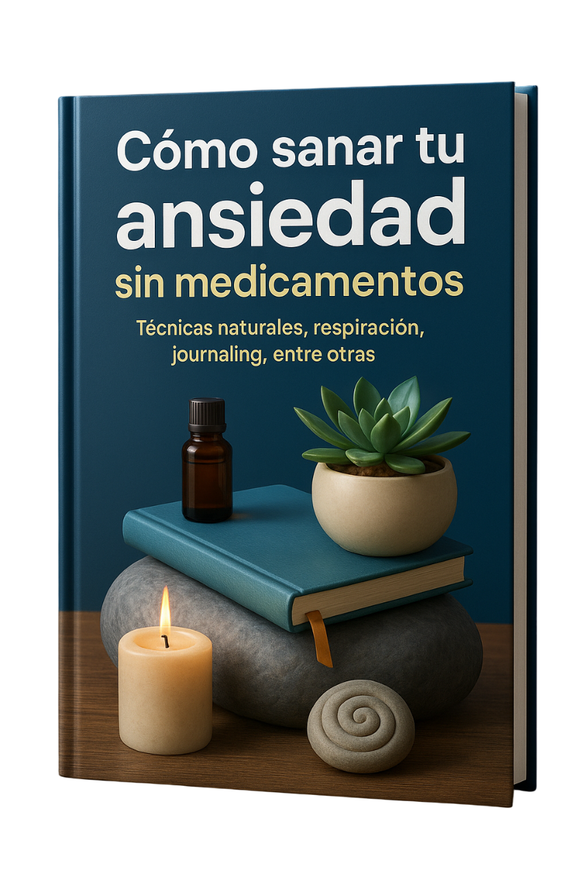 Cómo sanar tu ansiedad sin medicamentos: Técnicas naturales, respiración, journaling, entre otras