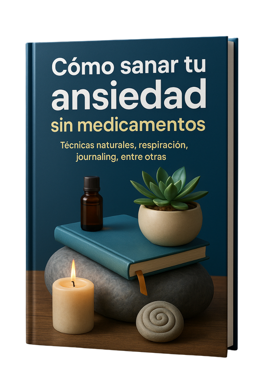 Cómo sanar tu ansiedad sin medicamentos: Técnicas naturales, respiración, journaling, entre otras