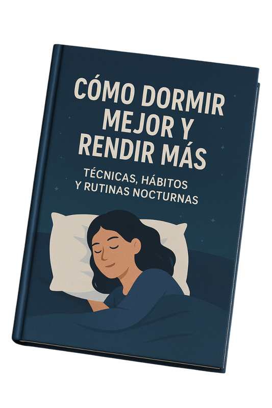 Cómo dormir mejor y rendir más: Técnicas, hábitos y rutinas nocturnas