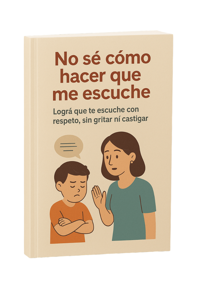 No sé cómo hacer que me escuche: Lográ que te escuche con respeto, sin gritar ni castigar