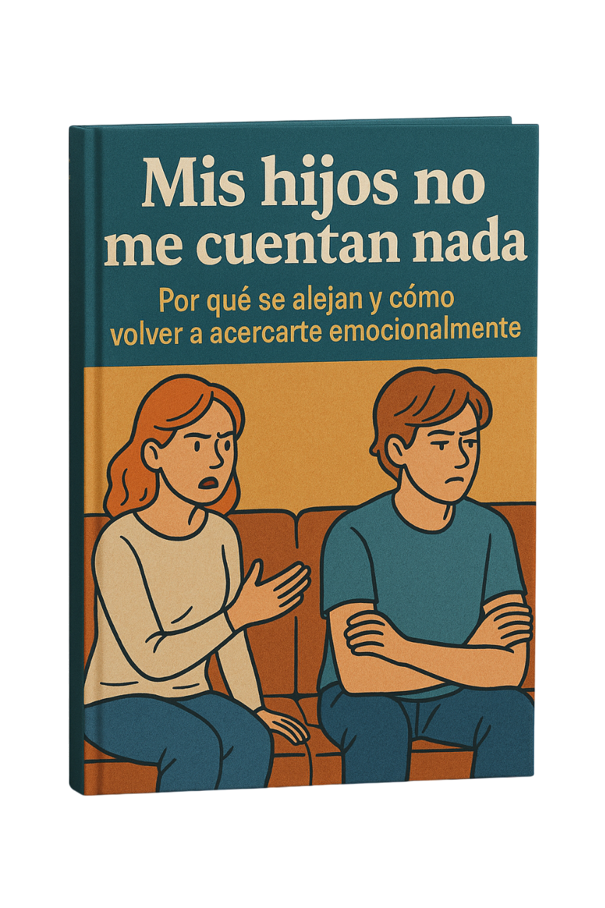 Mis hijos no me cuentan nada, Por qué se alejan y cómo volver a acercarte emocionalmente