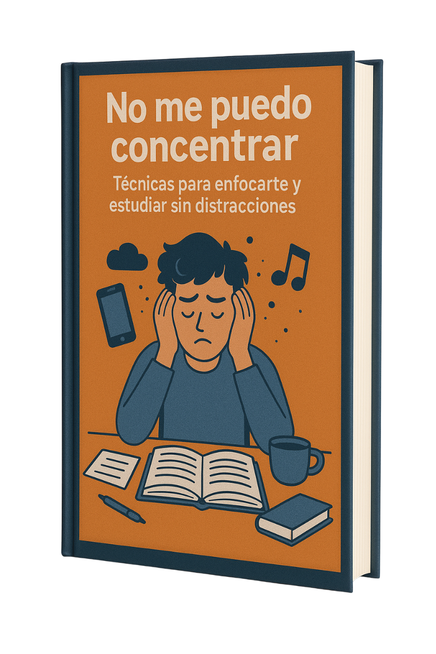 No me puedo concentrar, Técnicas para enfocarte y estudiar sin distracciones
