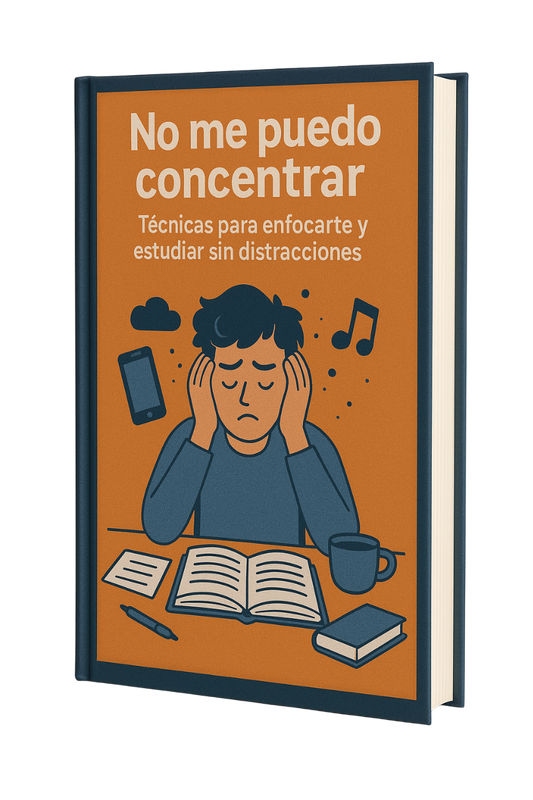 No me puedo concentrar, Técnicas para enfocarte y estudiar sin distracciones