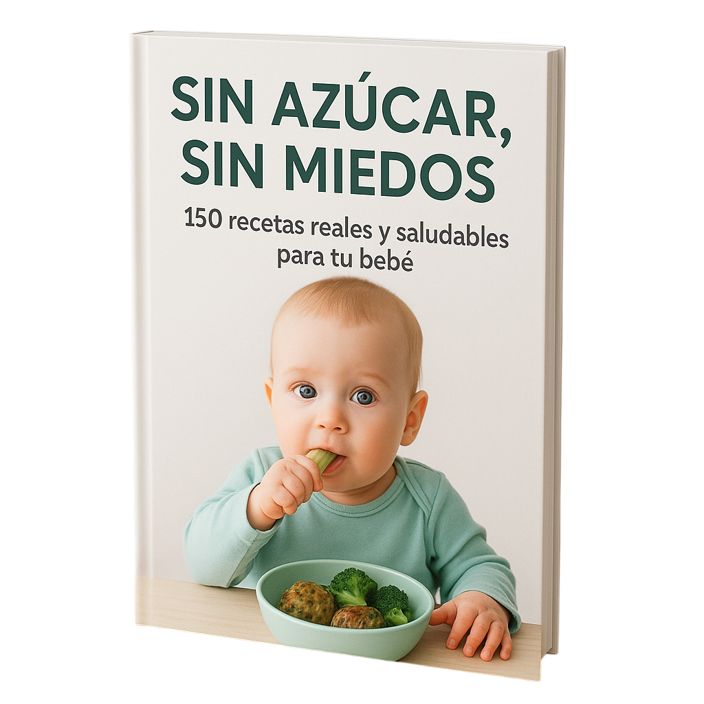 Sin Azúcar, Sin Miedos: 150 recetas reales y saludables para tu bebé