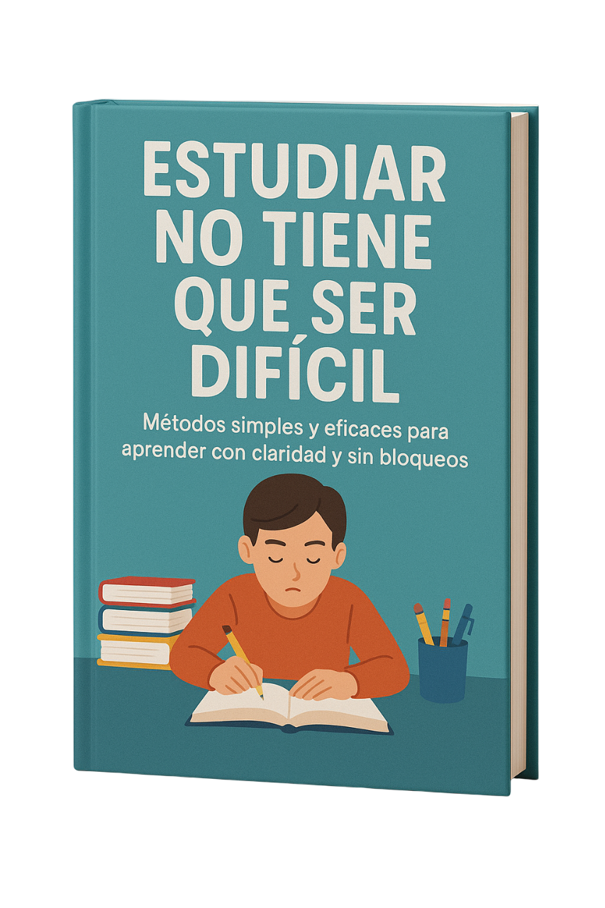 Estudiar No Tiene Que Ser Difícil, Métodos simples y eficaces para aprender con claridad y sin bloqueos