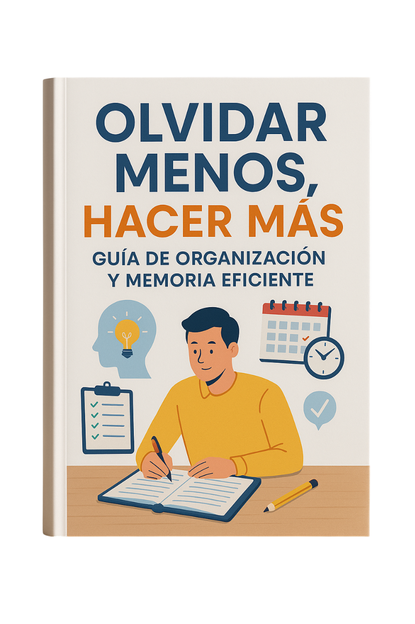 Olvidar Menos, Hacer Más: Guía de Organización y Memoria Eficiente