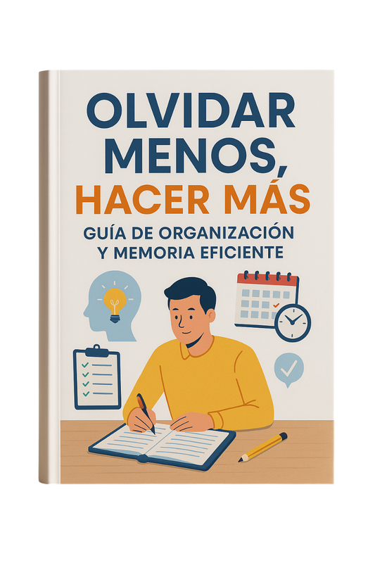 Olvidar Menos, Hacer Más: Guía de Organización y Memoria Eficiente