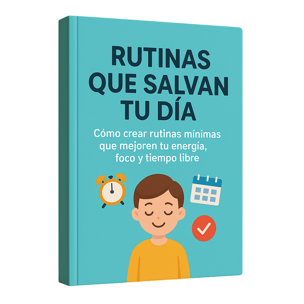 Rutinas que Salvan Tu Día, Cómo crear rutinas mínimas que mejoren tu energía, foco y tiempo libre.