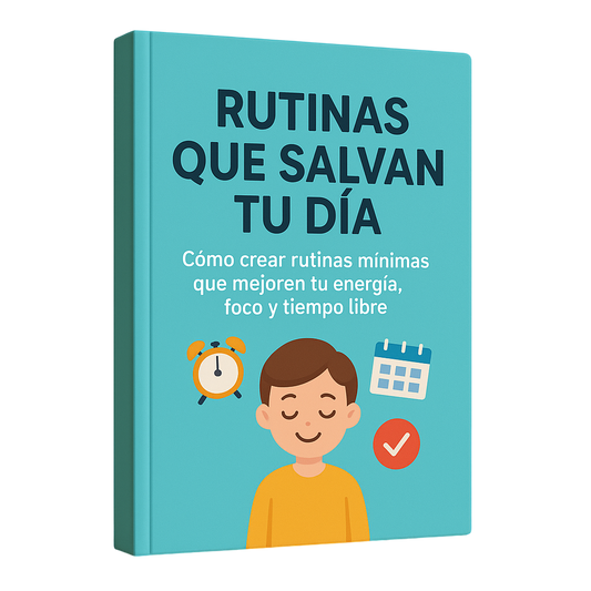 Rutinas que Salvan Tu Día, Cómo crear rutinas mínimas que mejoren tu energía, foco y tiempo libre.