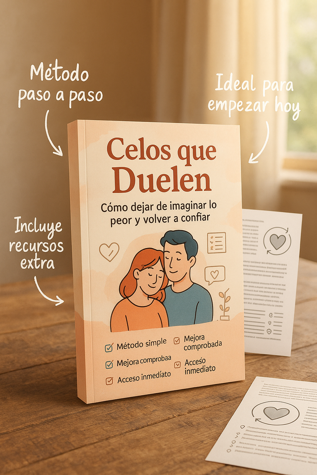 Celos que Duelen - Cómo dejar de imaginar lo peor y volver a confiar