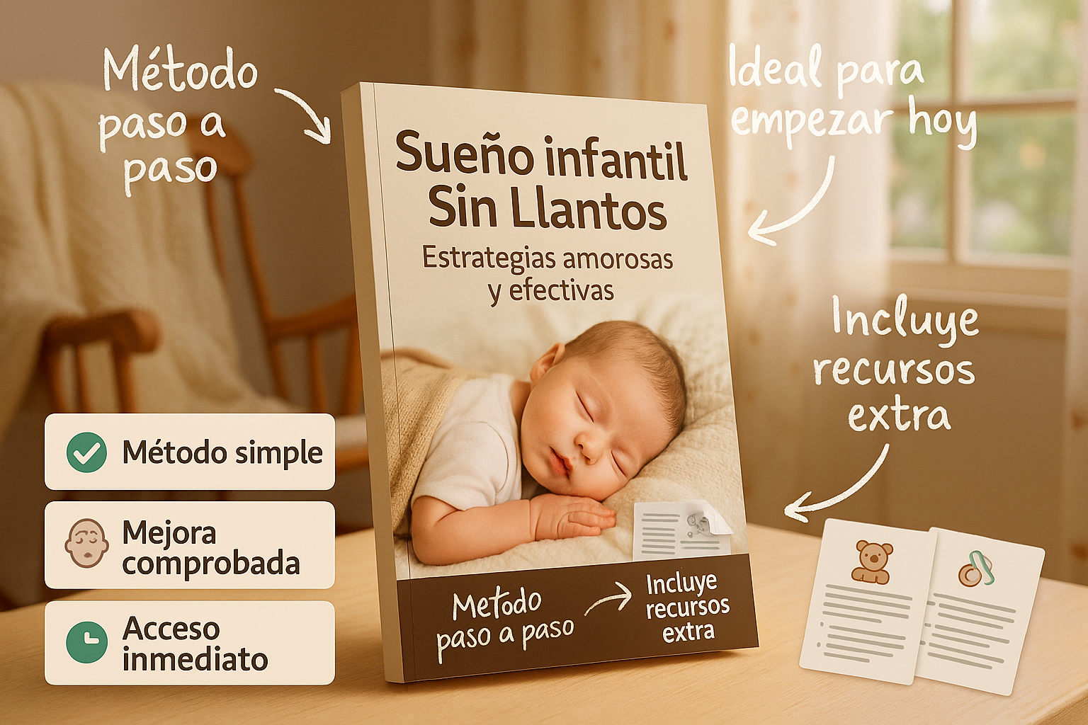 Sueño Infantil Sin Llantos: Estrategias amorosas y efectivas