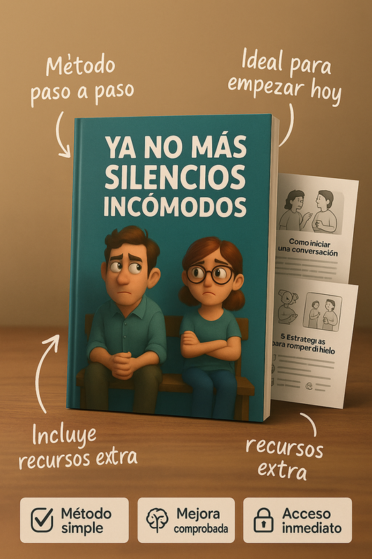 Ya no más silencios incomodos